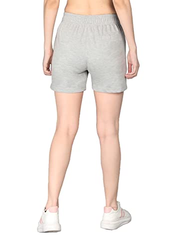 Image of CHKOKKO Women's Regular Cotton Regular Fit Plain Shorts for Women