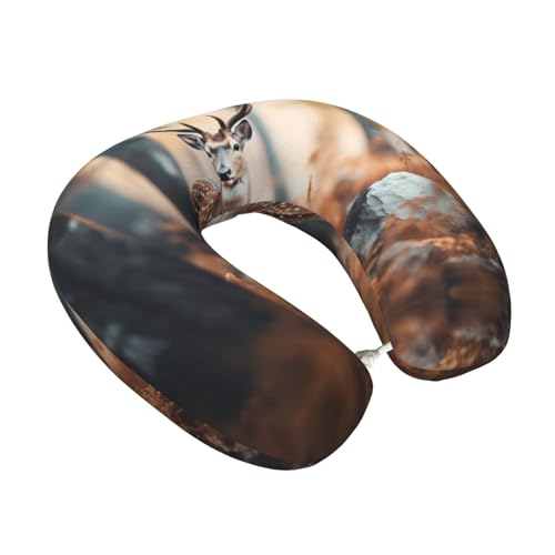 Almohada de Viaje Memory Foam Negra Talla Única miniatura 2