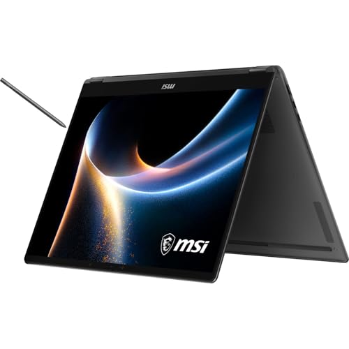 Image of EXCaliberPC [2026] MSI Prestige 16 Flip AI+ C3MTG-056US (Intel Core Ultra 9 388H, 32GB LPDDR5X, 4TB NVMe SSD, Intel Arc, 16 inch OLED 120Hz Touch, Windows 11) Touchscreen Laptop