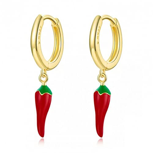 Boucles d'oreilles poivre rouge pour illuminer vos tenues d'été et soirées