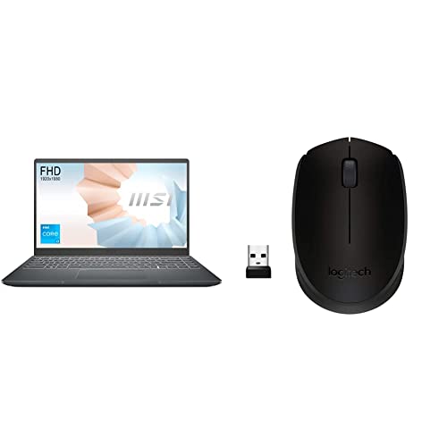 Image of MSI Modern Laptop (Intel i5 /8GB RAM & 512GB SSD Storage /Win 10 Home) - 1MOU-861IN + Microsoft Office 365 Subscription + Mouse