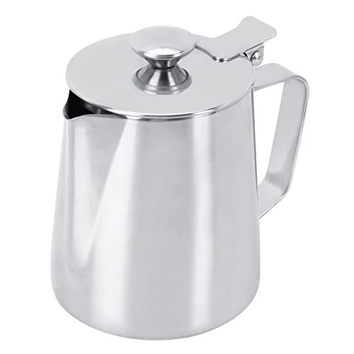 Jarra de espuma de leche para preparar capuchinos perfectos en casa 7