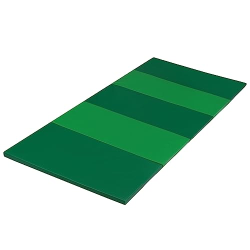 PLUFSIG Colchoneta de gimnasia plegable, 78x185 cm (Verde)