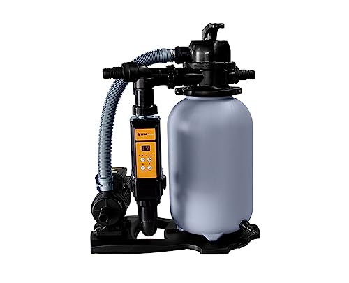 ESPA Leader COMPACT 300+ y Clorador 8G Equipo con Filtro y Bomba de Piscina Hasta 32 m³