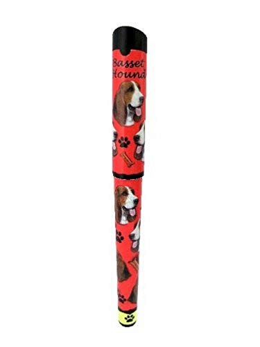 Bolígrafo gel recargable E&S Pets Basset Hound DP-2