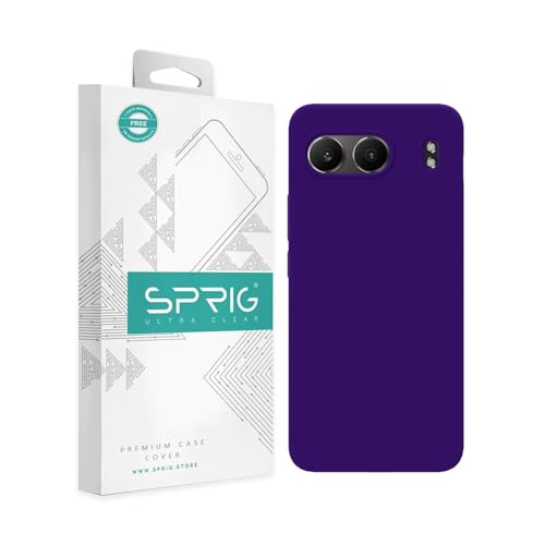Image of SPRIG Compatible with OnePlus Nord 4 Premium SilkTone Back Cover Drop Tested Shock Proof Mobile Case for Men, Women, Boys and Girls with Camera Protection (Dark Violet)