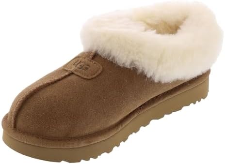Amazon | UGG レディース Tazette スリッパ, チェスナット, 5 | UGG