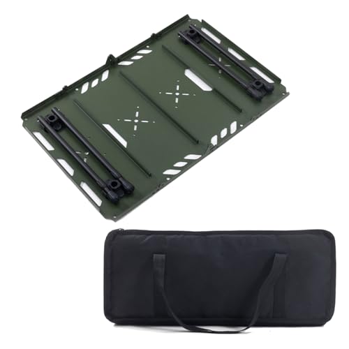 PLCPDM Camping Hanging Rack Outdoor Portables Table Rack Campfires Firewood Rack for Family Gatherings and Fishing Trip