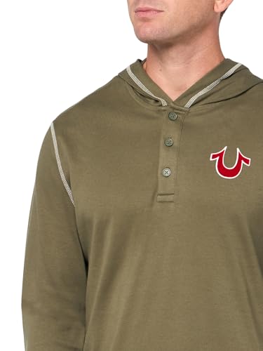 True Religion Men's JV7 Hooded Henley3