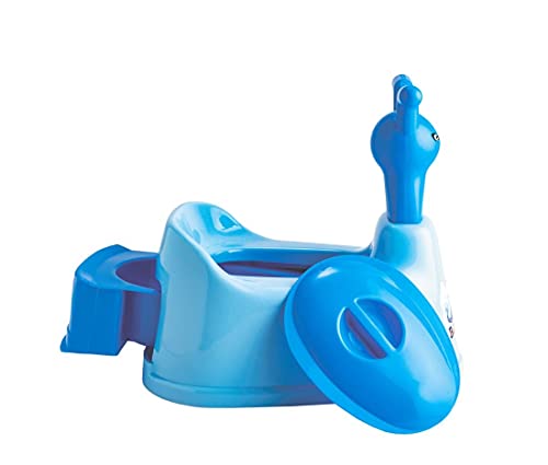Image of Nabhya Baby Care Baby Potty Training Seat Potty Seat Vary Color Potty Seat (Random Color) (Scooter Potty)