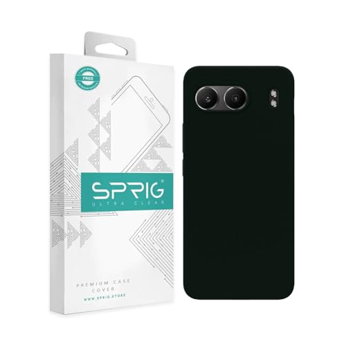 Image of SPRIG Compatible with OnePlus Nord 4 Premium SilkTone Back Cover Drop Tested Shock Proof Mobile Case for Men, Women, Boys and Girls with Camera Protection (Dark Green)