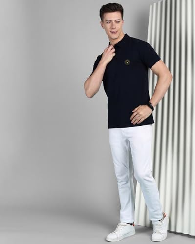Image of Men's Cotton Regular Fit Polo T-Shirt