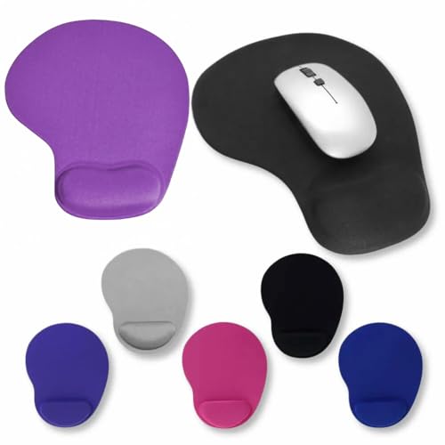 Mouse Pad Ergonômico com Apoio de Punho em Gel, Reduz a Tensão na Mão, Antiderrapante- Distribuição