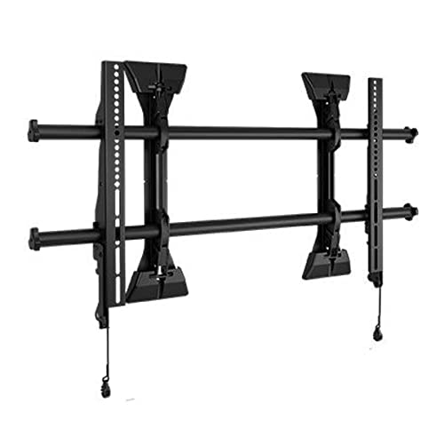CHIEF PD03W L L Support moniteur fixe mural gros calibre noir résistant