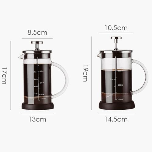 Cafetera francesa con diseño a prueba de fugas y émbolo 3