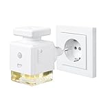 ipuro Essentials Electric Scent Plug - Duftstecker mit Bewegungssensor 3 Duftstufen & LED Ambientelicht - Nachfüllbarer Raumduft Diffuser für Steckdose - Automatischer Duftspender für ipuro Öle