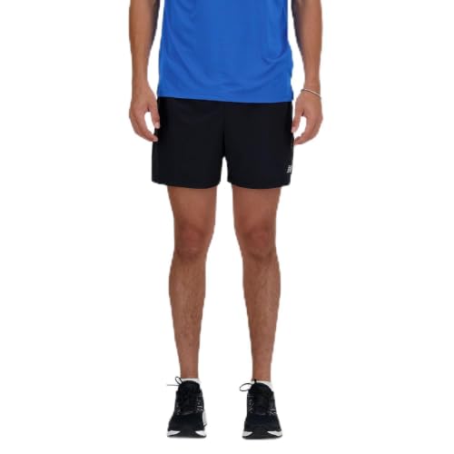 Shorts Masculino New Balance Sport Essentials 5, Preto, G | Secagem Ultra-Rápida