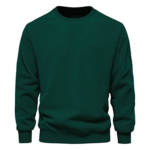 Pull haut bas décontracté parfait pour l'automne mode homme ample