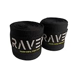 RAV3N Hand Wraps for Boxing, Muay Thai and Other Martial Arts.