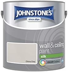 Johnstone's - Wall & Ceiling Paint - Pure Brilliant White - Matt Finish - Emulsion Paint - Fantastic Coverage - Easy to Apply - Dry in 1-2 Hours - 12m2 Coverage per Litre - 2.5L