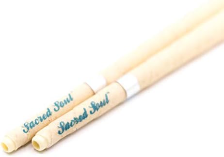 Sacred Soul Hopi Ear Candles Therapist Standard - CE Certified - Beeswax, Scented Aroma With Filters & Protector Discs (3 Pairs | 6 candles)