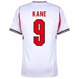 England Harry Kane #9 Soccer Jersey 2026 (Large) White
