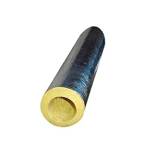 Steenwol Glaswol, Vuurvast En Hitte- isolatiemateriaal Op Hoge Temperatuur for De Pijpshell Van Het Hittebehoud; (Size : 60mm)
