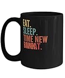 Time New Bank Crypto, Eat Sleep Time New Bank Repeat Mug 15oz, black