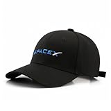 AULPEE X Embroidered Logo Cap Standard Adult Chill Cap-Adjustable Baseball Hat for Men and Women, One Size (Black)