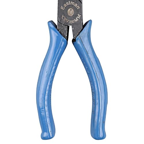 Image of Eastman Long Nose Plier Set Of 1 Pcs, 6 Inch Or 150 Mm, Selected Alloy Steel Electronics Cutting Plier for home use Anti-Slip Handles Single Color Sleeve (E-2023)