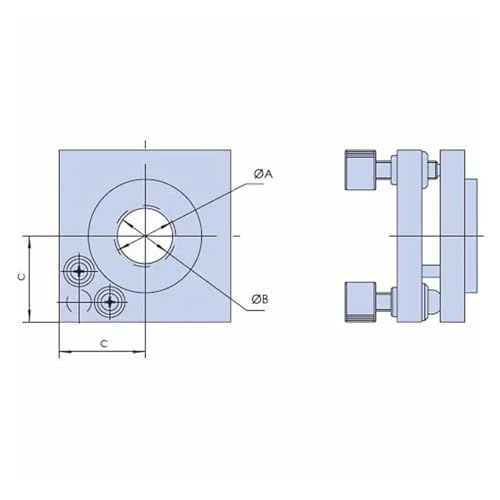 Cadre de spectroscope à réflexion PG210-(15-50) de haute précision mécanique en boîte scellée