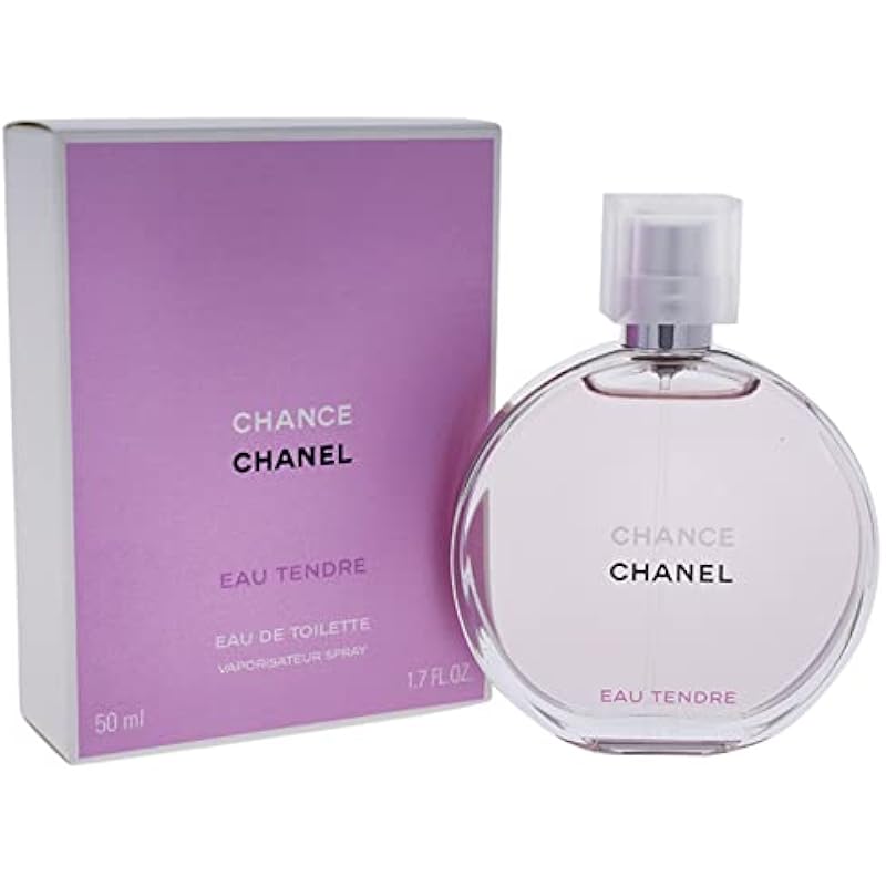 Chanel Chance Eau Tendre Women EDT Spray 1.7 oz 1.7 Fl Oz (Pack of 1)