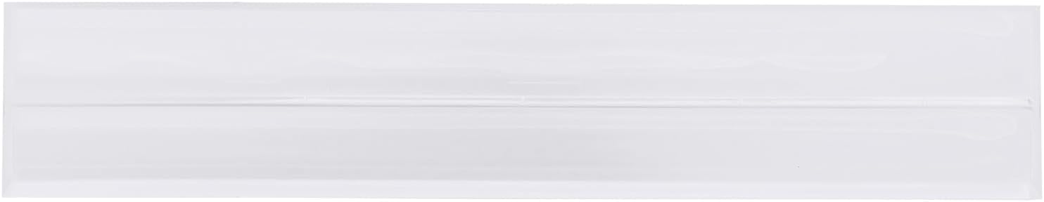 SmartSign 2" x 10" Desk Nameplate Holder, Clear Acrylic, Desktop Nameplate Stand, Name Plaque Accessory for Office Decor, USA-Made, Pack of 1