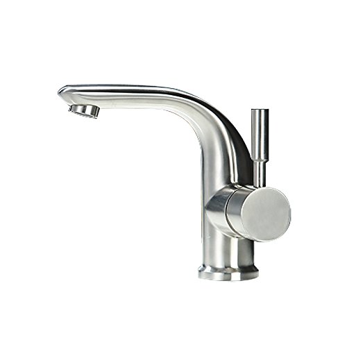 Robinetterie acier inoxydable 304 pour salle de bain et bassin de lavage
