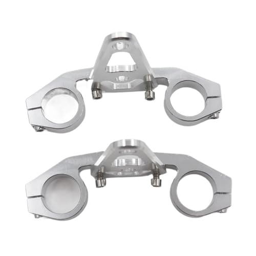 Soporte de montaje para faro de moto y barra de luz en tubo de horquilla delantera de 30mm a 54mm