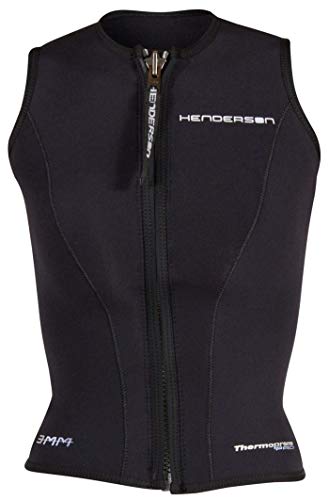 Henderson chaleco Thermoprene Pro para mujer 3 mm con cierre, talla 14 miniatura 1