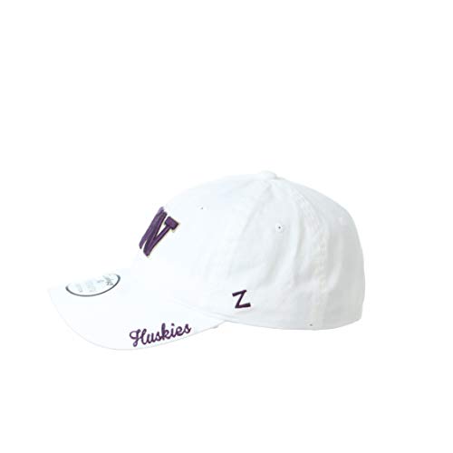 Gorra ajustable para mujer NCAA Scholarship Icon blanca miniatura 6