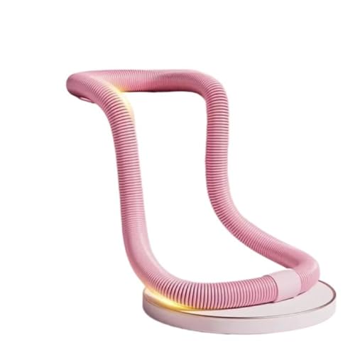 NiuniuLuck 脂肪燃焼 室内 フラフープダイエット用 フラフープ ダイエット スプリングフープ PVC ソフトスプリングフラフープ 折りたたみ式 ストライン訓練 有酸素運動 静音設計 スポーツ&アウトドア (1.3斤です,ピンクです) [並行輸入品
