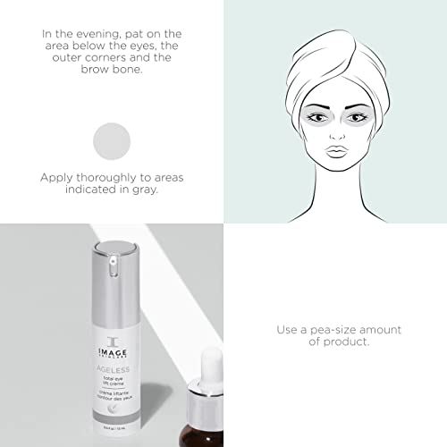 IMAGE Skincare, AGELESS Total Eye Lift Crème, Under Eye Circle, Bags and Wrinkle Rescue, 15 mL - Image 4