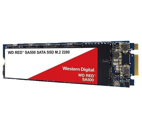 WD Red SA500 WDS100T1R0B 1 TB Solid State Drive - M.2 2280 Internal - SATA - Detailed View