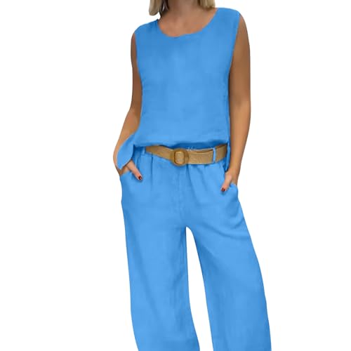 Spring Outfits for Women 2026 Linen Sets for Women 2