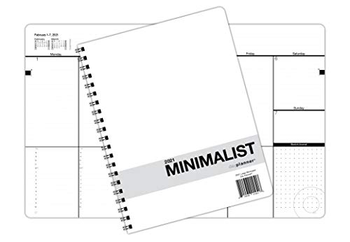 Minimalist Dated Calendar Day Planner