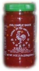 Huy Fong Vietnamese Chili Garlic Sauce, 8 Oz. (Pack of 2) by Huy Fong Foods