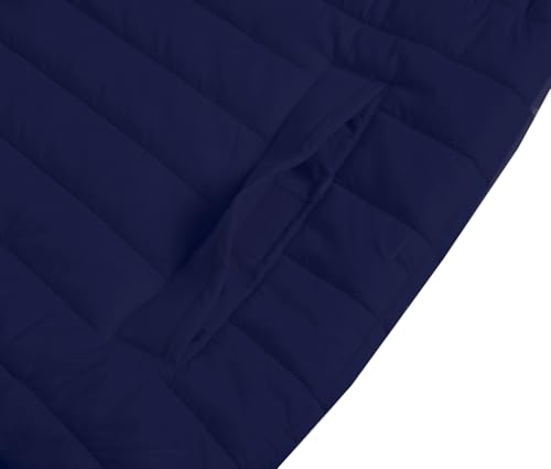 Image of Krumba Men Lightweight Vest for Casual: Puffer Sleeveless Zip Up Winter Jackets