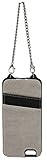 K. Carroll Secure Style RFID Protective Case with Credit Card Sleeve for  iPhone 7 - Grey