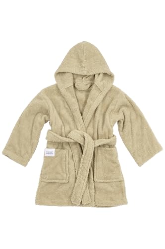 Meyco Baby Peignoir uni en éponge (peignoir enfant 100% coton, merveilleusement doux, qualité...