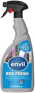 envii Bed Fresh - Mattress Cleaner and Deodoriser - Stain and Urine Remover - Bed Freshener Spray - 750ml Spray