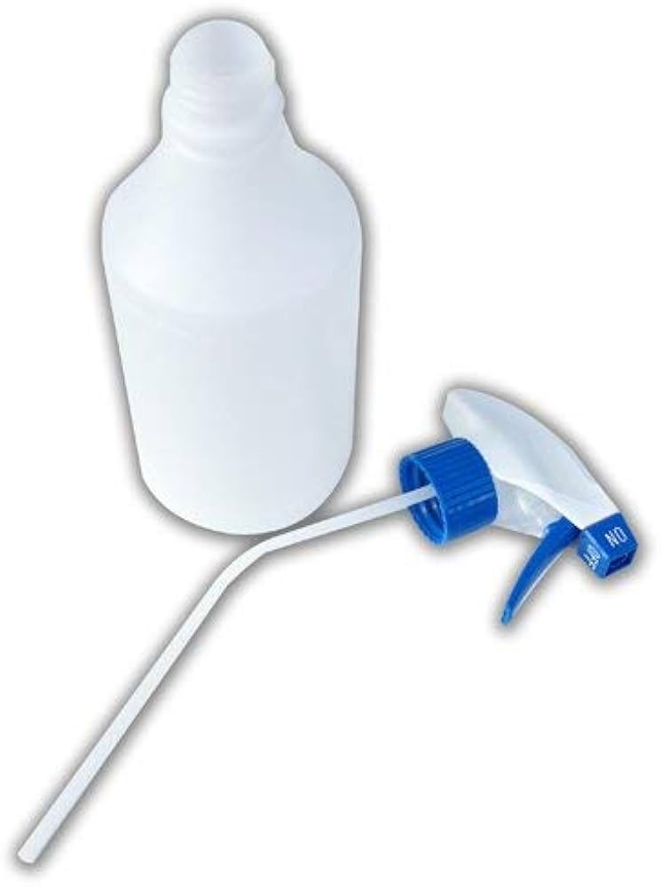 Amazon.co.jp: スプレーボトル500ml(霧吹き)青/白トリガータイプ