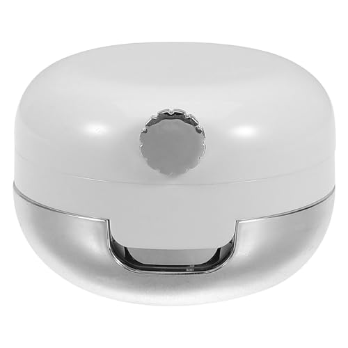Zerodeko Estuche Portátil para Brillo Labial 13g con Pincel de Silicona, Espejo Integrado y Caja Vacía para Maquillaje, Contenedor Compacto para Viajes y Almacenamiento de Bálsamo Labial