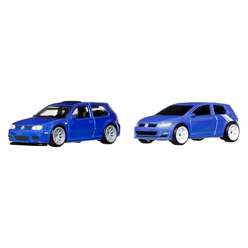 Hot Wheels Premium Pack con 2 vehículos a escala 1:64 miniatura 5